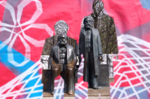Various & Gould: „City Skins – Marx und Engels“, Berlin 2017